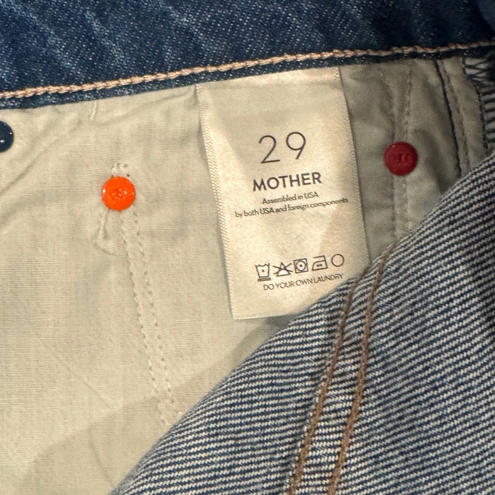 MOTHER DENIM - Mother Jeans, The Rigatoni Sneak Jeans in Yes, Chef! Size 29 - Picture 4 of 12